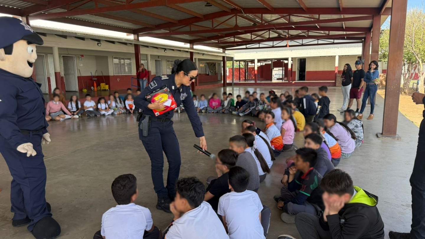 Gobierno de Sonora promueve cultura de la paz entre la niñez de Yécora: SSP